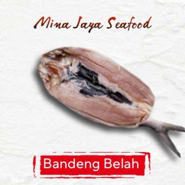 Ikan Bandeng Belah Segar Siap Bakar 1 Kg 3 ekor