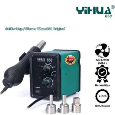 Hot Air / Solder Uap / Blower Quick 852a (Manual) Include Solder YIHUA 858