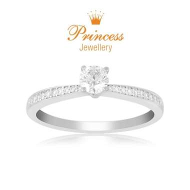 Cincin Berlian GIA Sertifikat PLR886161 Princess Jewellery
