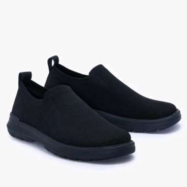 Sepatu Slip On Pria Skechers Doveno Oswyn Fly Black Original 42