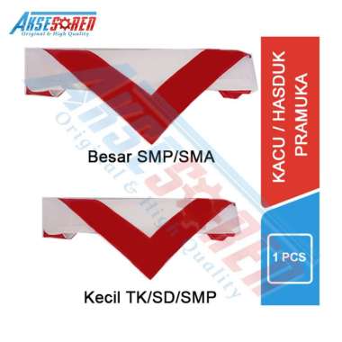 Aksesoren Kacu Pramuka [SD/SMP/SMA] / Hasduk Pramuka / Dasi Pramuka Laki-laki Dan Perempuan / Kain M