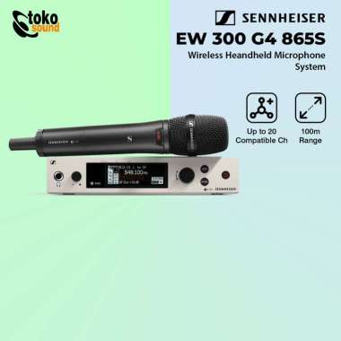 Sennheiser EW 300 G4 865S - Wireless Handheld Mic System Original