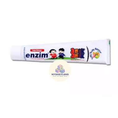 ENZIM Toothpaste Pasta Gigi Anak | Enzim Odol Anak Ukuran 42gr/63gr Tutty Fruity 63gr