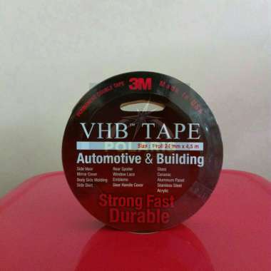 doubletape 3m lebar 24mm Multicolor