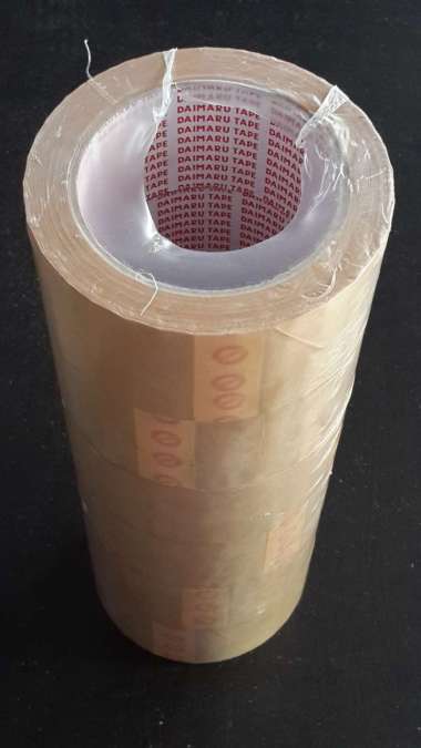 lakban isolasi daimaru coklat 1 roll Multicolor