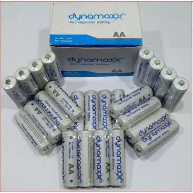 Baterai A2 Dynamax Rechargeable AA Batu Battery Cas Isi Ulang