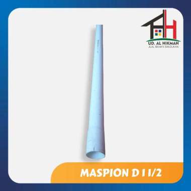 MASPION PIPA PVC D 1 1/2" PIPA PARALON PRALON 1 1/2 INCH / PIPA AIR MASPION 1 meter