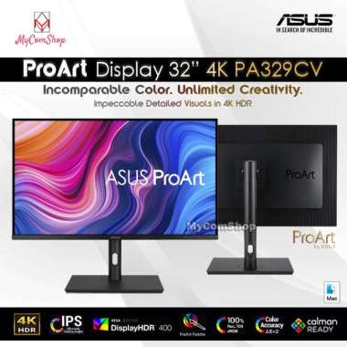 ASUS PROART MONITOR DISPLAY PA329CV 32" 4K IPS HDR400 ERGONOMIC STAND