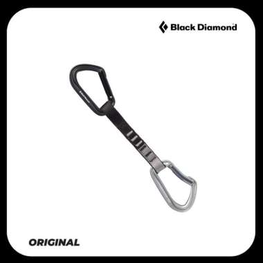 Black Diamond Hotforge Quickdraw 12cm Light Gray - Carabiner