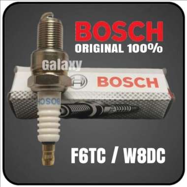 Busi BOSCH W8DC - F6TC - Kunci Besar - Kijang 4K 5K 7K - Original