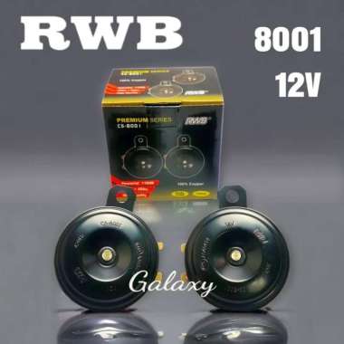 Klakson Dobel Disk - RWB CS 8001 Original 12v klakson saja