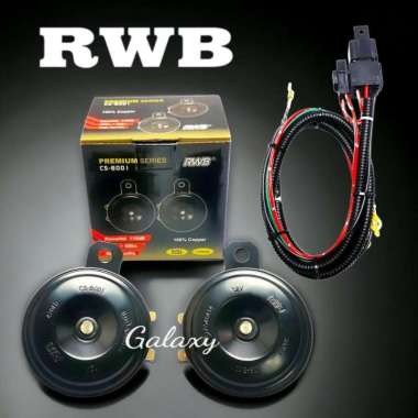 Klakson Dobel Disk - RWB CS 8001 Original 12v + pre bosch