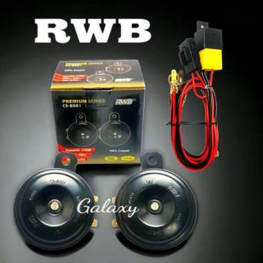 Klakson Dobel Disk - RWB CS 8001 Original 12v + std bosch