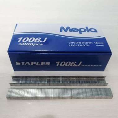 ISI STAPLES TEMBAK ANGIN 1006J MEPLA / PAKU TEMBAK ANGIN