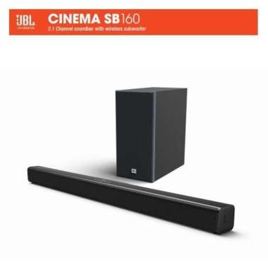 JBL Cinema SB160 2.1 Channel soundbar with wireless subwoofer JBL Soundbar