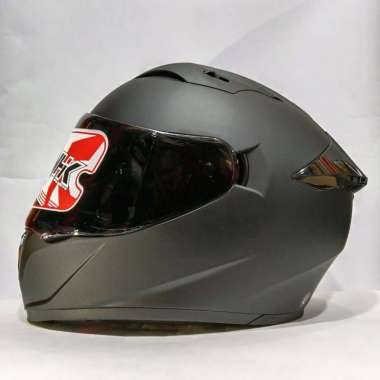 HELM NHK GP PRIME SOLID BLACK DOFF HELM FULL FACE M