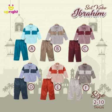 Set Koko Anak upright Multicolor