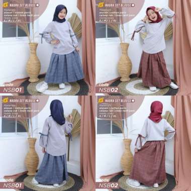 Hoofla Kids Naura Set Blouse Multicolor