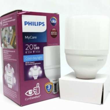 Lampu Philips LED Bright My Care 20 Watt Putih 20 W 20Watt 20W MyCare