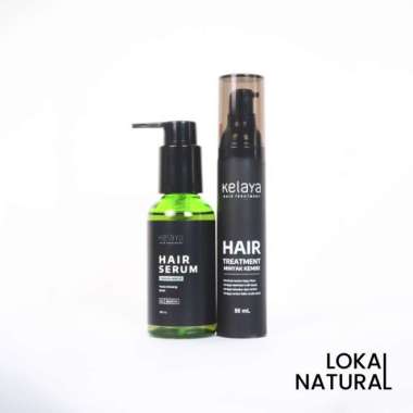 Kelaya Hair Treatment Minyak Kemiri 50ml + Kelaya Hair Serum 100ml
