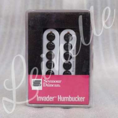 Pickup Seymour Duncan Invader SH-8 Humbucker Elektrik Gitar Bridge Putih