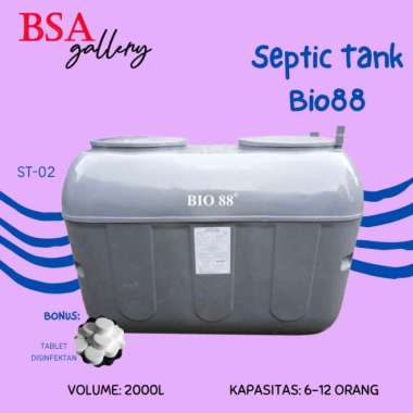 SEPTIC TANK BIO 2000 LITER / BIOFIL 2000L BERKUALITAS FREE DISINFEKTAN