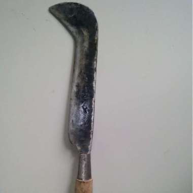 Bendo Besar Pemotong KAYU batok kelapa BAMBU - Golok Arit Sabit Tebal