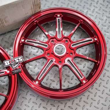 Velg Model Marus Drag Red Front & Rear Vespa Sprint Primavera S Lx Lxv Multicolor