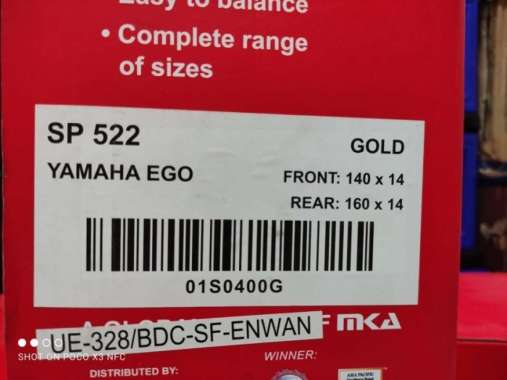 Velg Rcb Sp522 Yamaha Mio Sporty Mio Soul 110 Gold - Sp522 Racing Boy Multicolor