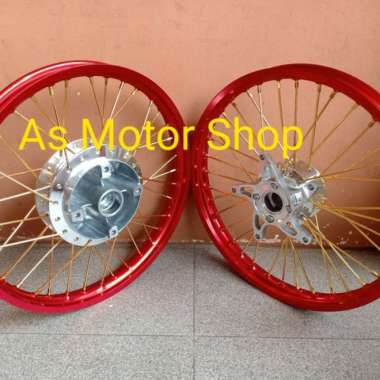 velg set rossi 140- 160x17 tromol Cb150r new cb150r cbr150r Megapro Multicolor