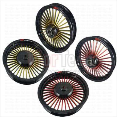 Velg Pelek Racing Top Model Retro Xeon Mio Soul GT Fino 125 Ring 14 Multicolor