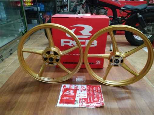 Velg Bintang RCB 522 Motor Mx King Warna Gold Ukuran 160/160 Ring 17 Multicolor