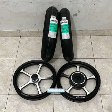 Velg Vrossi Halley + Ban ( Model Xmode ) Scoopy Beat Genio Multicolor