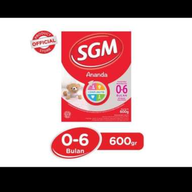 Promo Harga SGM Ananda 1 Formula Bayi 0-6 Bulan 600 gr - Blibli