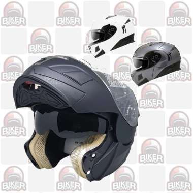 Helm Zeus Modular 3020 Z33020 ZS3020 XL SOLID SILVER
