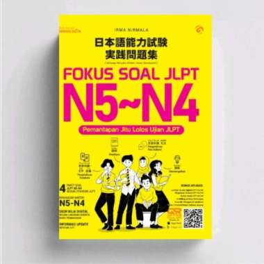 Buku Fokus Soal Jlpt Japanese Language Proficiency Test N5 - N4