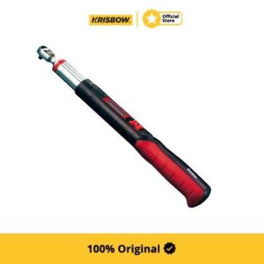 Krisbow Torque Wrench Kunci Torsi Dig Sq1/2 Inchi 10-200 Nm