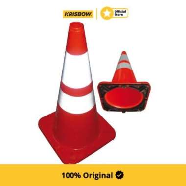 Krisbow Traffic Cone Kerucut Lalu Lintas Pvc 70 Cm