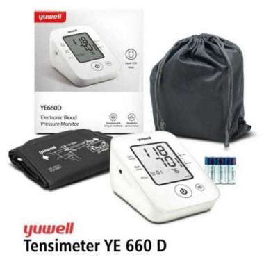 Tensimeter Digital Alat Pengukur Tekanan Darah Cek Tensi Yuwell Ye660D