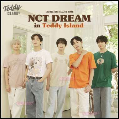NCT DREAM X TEDDY ISLAND T-shirt JISUNG PC