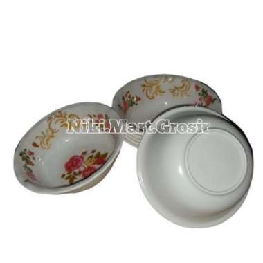 ( SA - 3006 ) Mangkok Melamin / Mangkuk Melamin Bunga