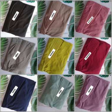 AliMaMa - JILBAB ZIYA - Kerudung Kurung Instant Hasanah Jersey Airis Kekinian Fashion Muslim Murah M