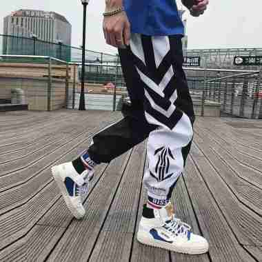 Celana Jogger Porto Sweatpant Training Pria Celana Panjang Ukuran Jumbo M Hitam