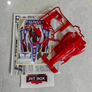 Tamiya Body Flame Astute AR Chassis Loose Part Ori