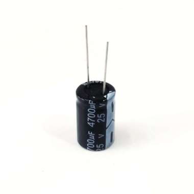 Kapasitor Elco 4700uf - 25v 4700uf25v 4700uf/25v Capacitor Hitam