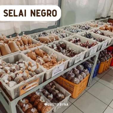 SELAI NEGRO BRAND KEMASAN PLASTIK | BAHAN BAKING 1 kg - murbei