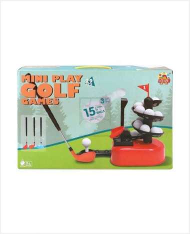 Mini Play Golf Games 29 pcs for 3+ Ages/Mainan Anak