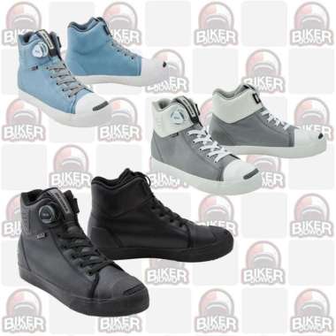 Sepatu Taichi RSS 011 Drymaster Waterproof Riding Shoes RSS011 Motor 44 BLACK