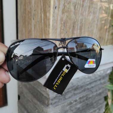 ZS Kacamata Tembak Ikan / Paser Ikan Kacamata Hitam Polarized Original POLINELLI Anti Sinar Matahari