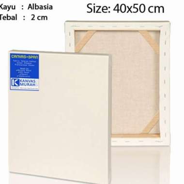 Kanvas Lukis 40 X 50 Multicolor